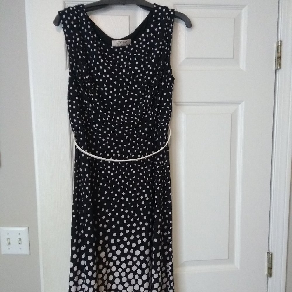 Black and White Dress